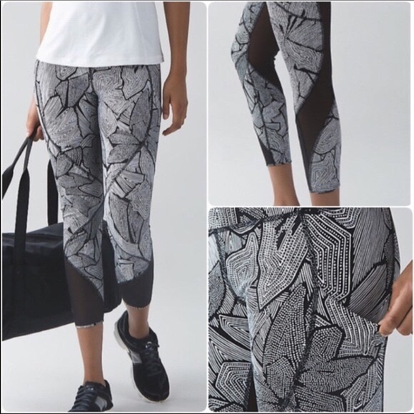 Lululemon Goal Crusher 7/8 Dottie Tribe Tight Sz 4 - Picture 7 of 8